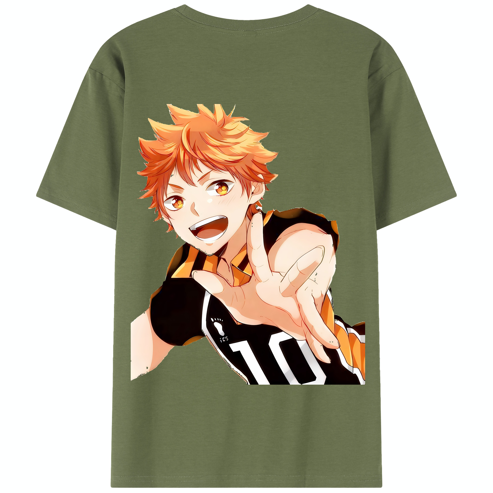 （画像用） ハイキュー!! Haikyu!! 綿100％半袖Tシャツ（背面プリント）